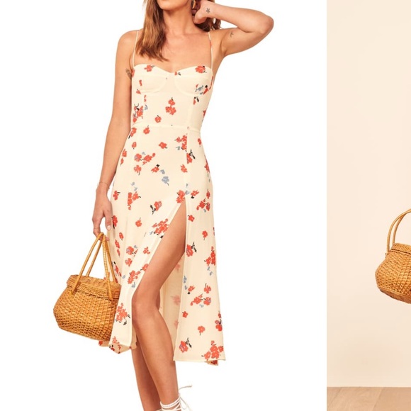 Reformation Dresses & Skirts - Reformation Juliette High Slit Sundress